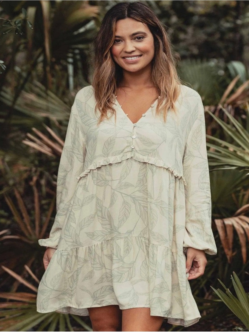 THE NORMAL BRAND ‘Alexis’ Tiered Dress